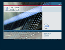 Tablet Screenshot of alpeadriatextil.it